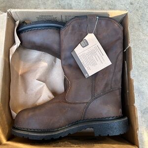 Red Wing steel toe Brown waterproof Leather Boots